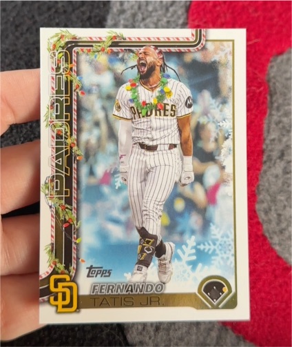 2025 Topps Holiday #H170 Fernando Tatis Jr. — front