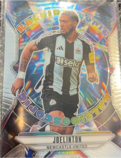 2024-25 Panini Prizm Premier League Kaleidoscopic #1 Joelinton — front