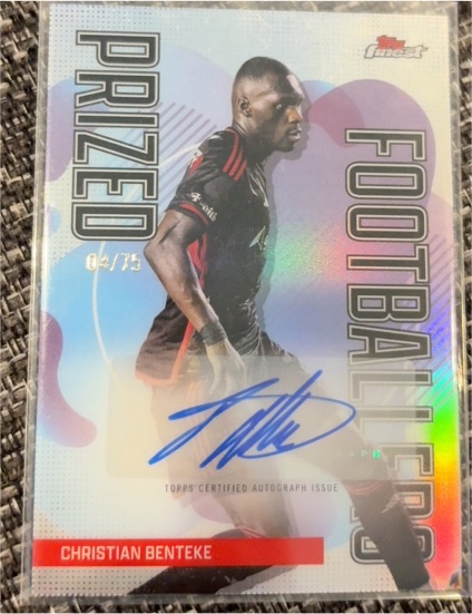 2024 Topps Finest MLS #PF-5 Christian Benteke — front