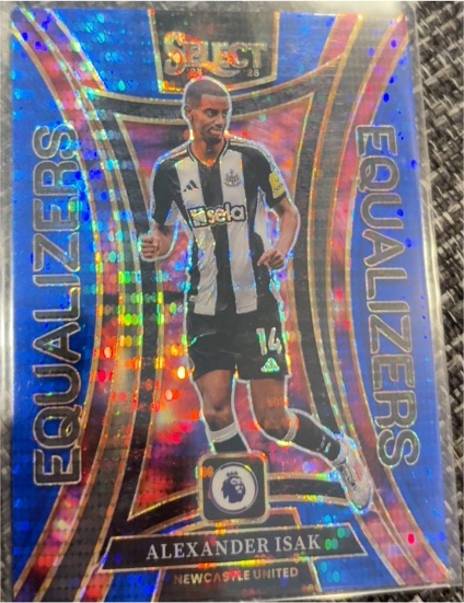 2024-25 Panini Select Premier League #14 Alexander Isak Equalizers — front