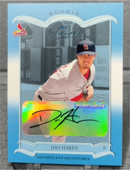 2003 Donruss Classics #206 Dan Haren Significant Signatures — front