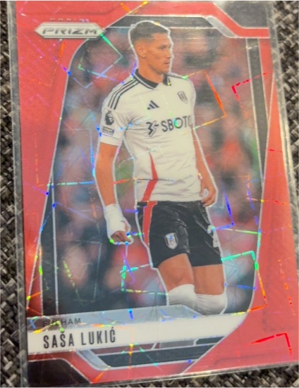 2024-25 Panini Prizm Premier League #26 Sasa Lukic — front