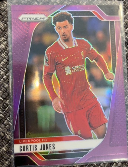 2024-25 Panini Prizm Premier League #51 Curtis Jones — front