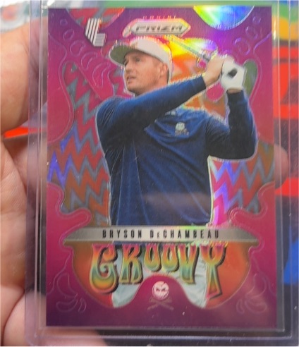 2025 Panini Prizm LIV Golf #15 Bryson DeChambeau Groovy — front