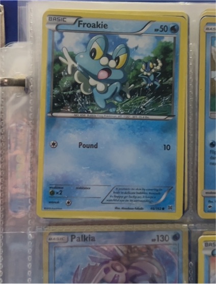 2015 Pokémon XY BREAKthrough #46 Froakie — front