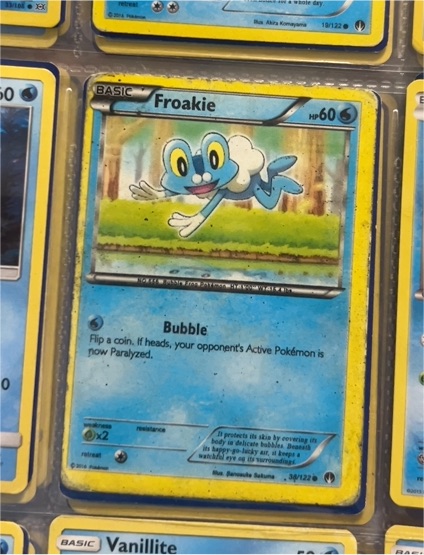 2016 Pokémon BREAKpoint #38 Froakie — front