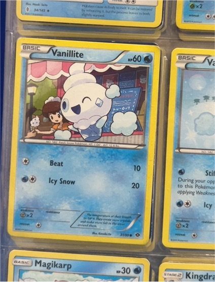 2012 Pokémon Next Destinies #31 Vanillite — front