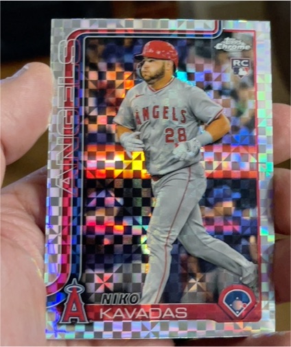 2025 Topps Chrome #28 Niko Kavadas — front