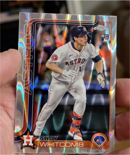 2025 Topps Chrome #251 Shay Whitcomb — front