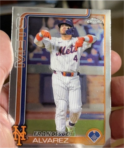 2025 Topps Chrome #207 Francisco Alvarez — front