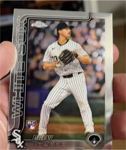 2025 Topps Chrome #320 Drew Thorpe — front