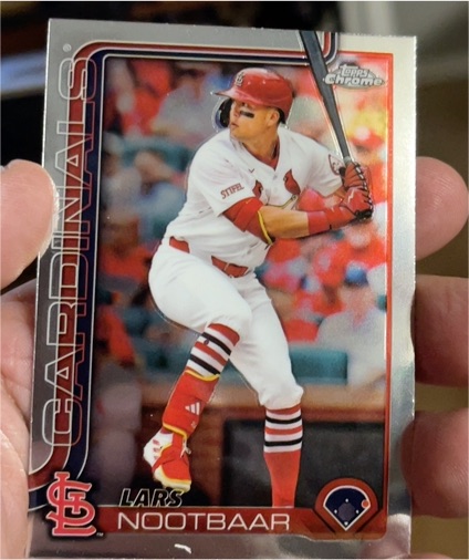 2025 Topps Chrome #108 Lars Nootbaar — front