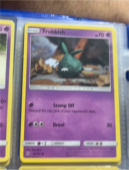 2017 Pokémon Guardians Rising #50 Trubbish — front