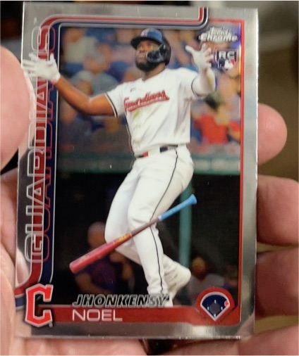 2025 Topps Chrome #291 Jhonkensy Noel — front