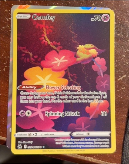 2023 Crown Zenith: Galarian Gallery #GG14 Comfey — front