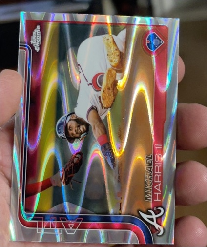 2025 Topps Chrome #230 Michael Harris II — front