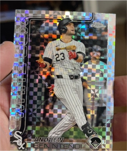 2025 Topps Chrome #197 Andrew Benintendi — front