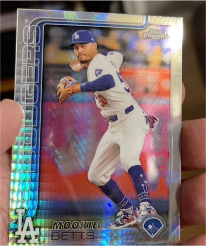 2025 Topps Chrome #50 Mookie Betts — front
