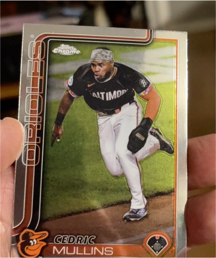 2025 Topps Chrome #5 Cedric Mullins — front