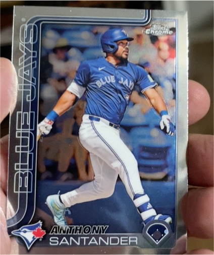 2025 Topps Chrome #60 Anthony Santander — front