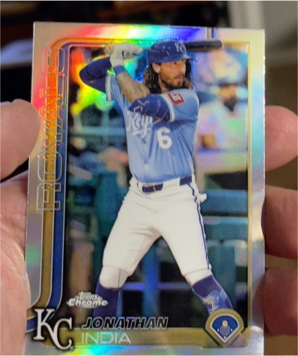 2025 Topps Chrome #209 Jonathan India — front
