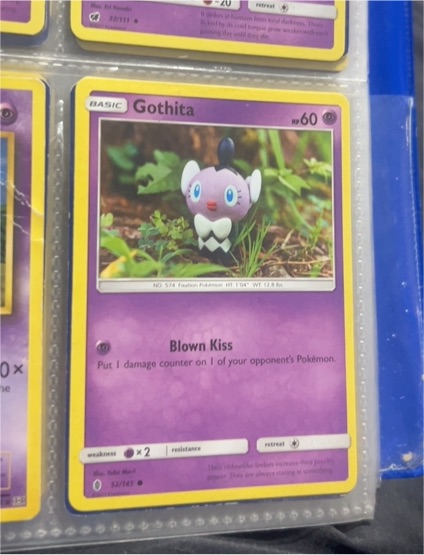 2017 Pokémon Guardians Rising #52 Gothita — front