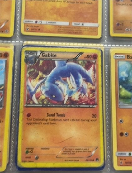 2003 Pokemon Neo Destiny #49 Gabite — front