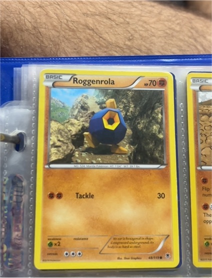 2014 Pokémon XY Phantom Forces #48 Roggenrola — front