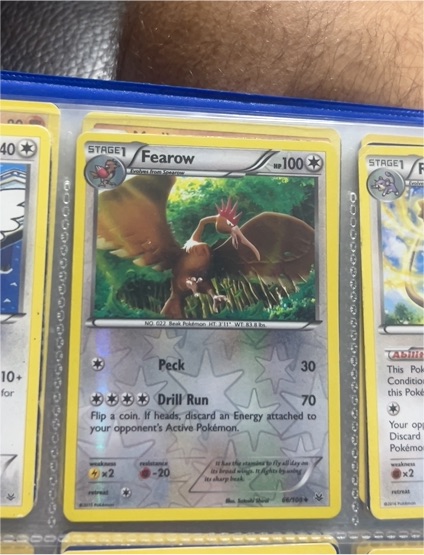 2015 Pokémon XY Roaring Skies #66 Fearow — front
