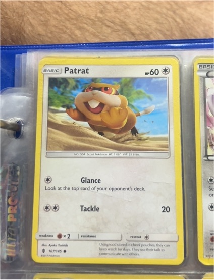 2017 Pokémon Guardians Rising #107 Patrat — front