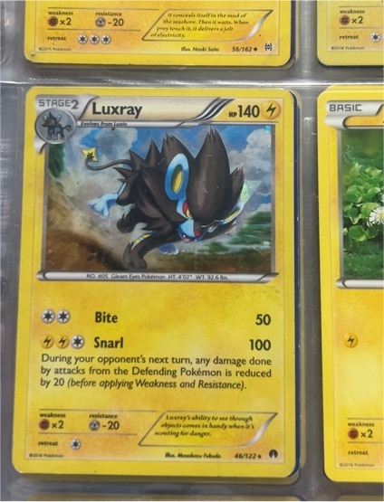 2016 Pokémon XY Breakpoint #46 Luxray — front