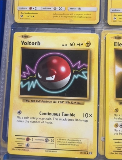2016 Pokémon XY Evolutions #39 Voltorb — front