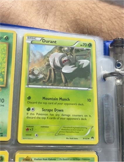 2016 Pokemon Breakpoint #9 Durant — front