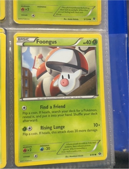 2012 Pokémon Next Destinies #8 Foongus — front