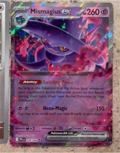 Mismagius ex 036/094 ME02: Phantasmal Flames — front