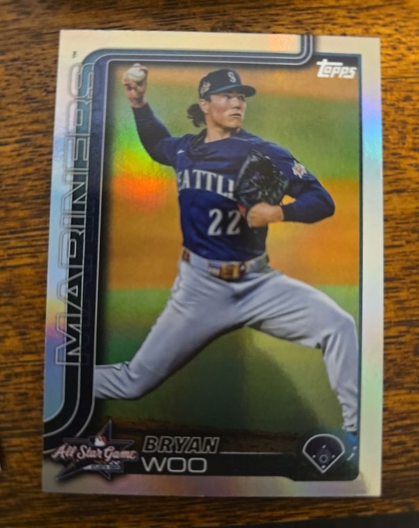 2025 Topps Update #ASG-34 Bryan Woo All-Star Game Foil — front
