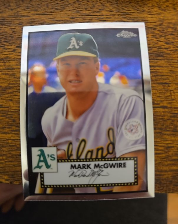 2021 Topps Chrome Platinum Anniversary #694 Mark McGwire — front