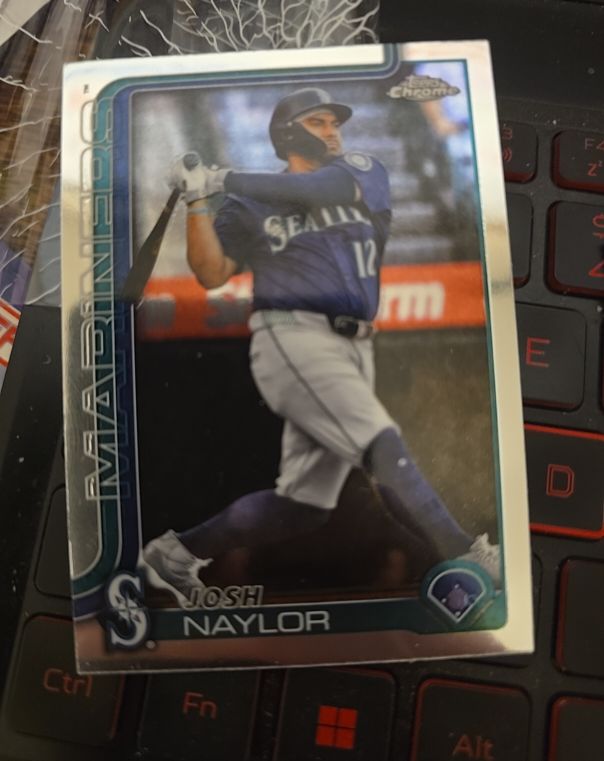 2025 Topps Series One #322 Josh Naylor — front