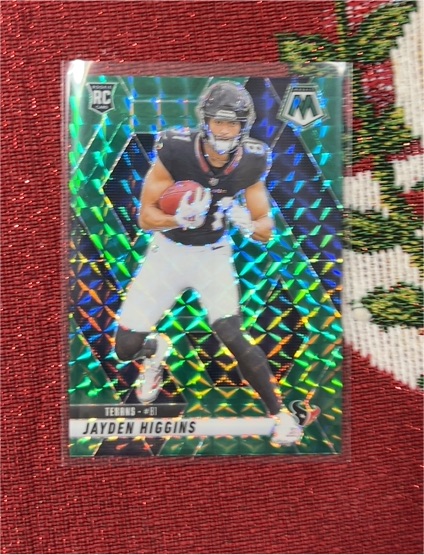2025 Panini Mosaic #346 Jayden Higgins — front