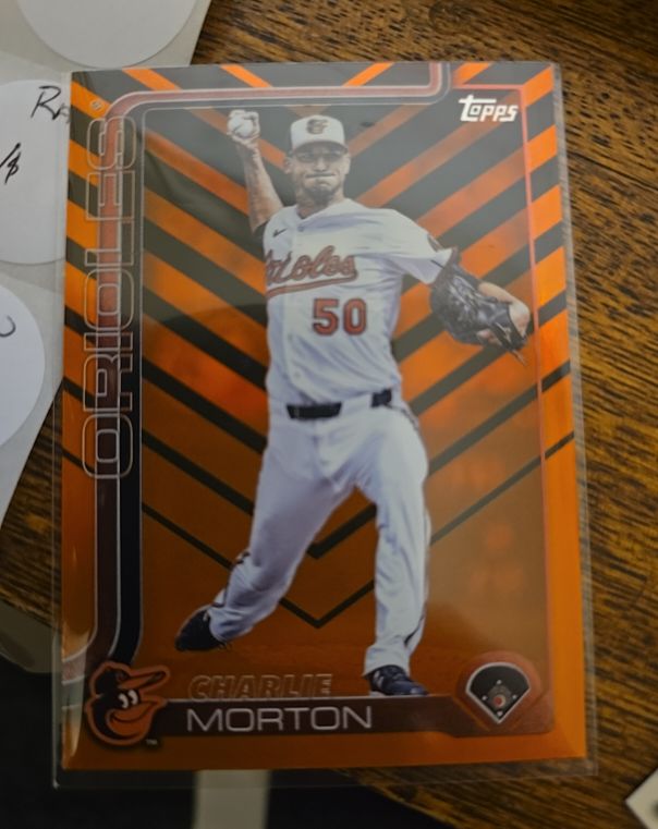 2025 Topps Update #US242 Charlie Morton — front