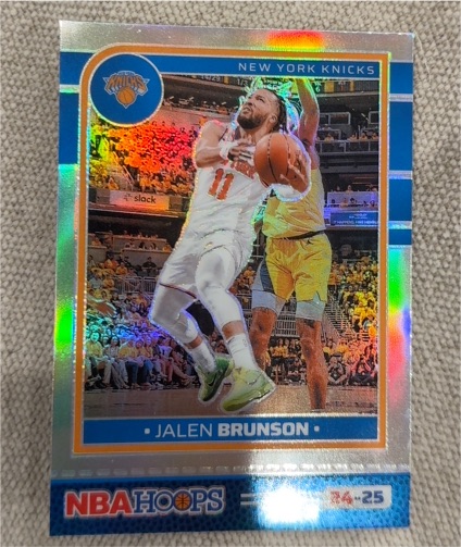 2024-25 Panini NBA Hoops #186 Jalen Brunson — front