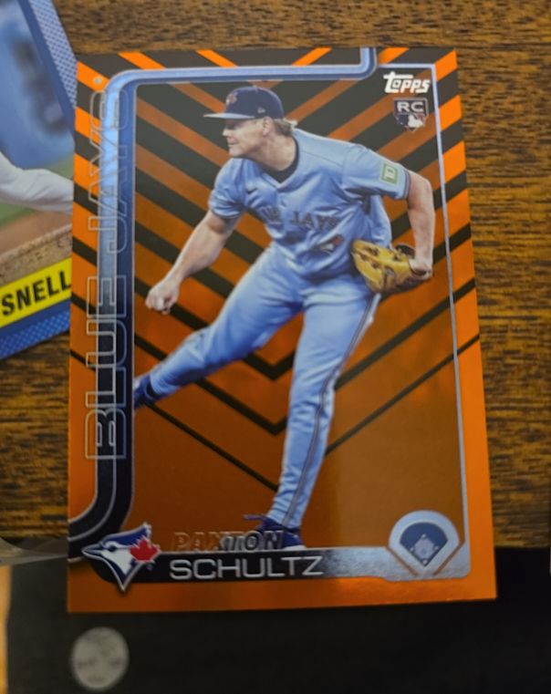 2025 Topps Update Series #US350 Paxton Schultz — front
