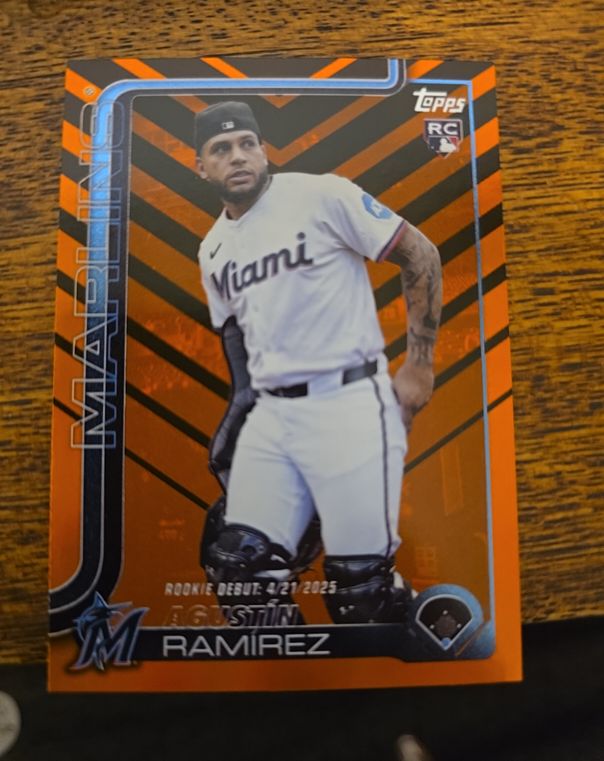 2025 Topps Update #US332 Agustin Ramirez — front