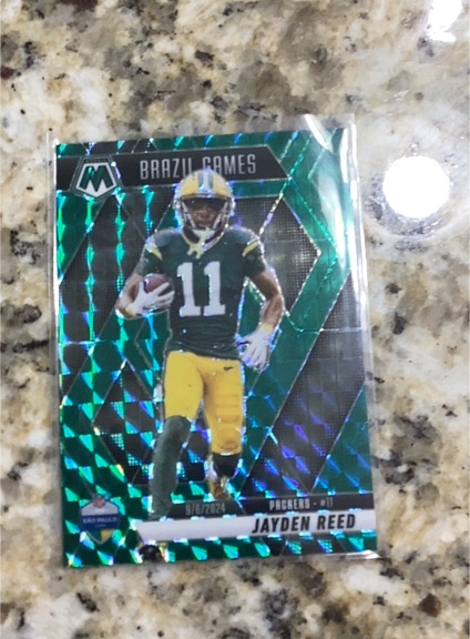 2025 Panini Mosaic #264 Jayden Reed — front