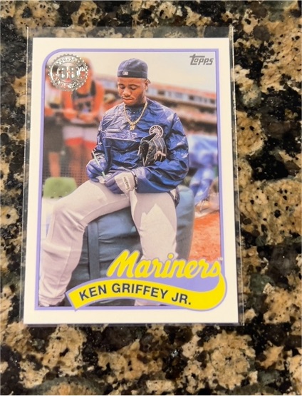 2024 Topps Update #89US-45 Ken Griffey Jr. 1989 Topps Baseball 35th Anniversary — front