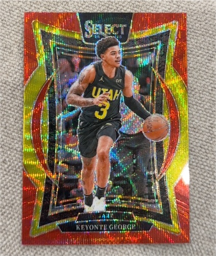 2024-25 Panini Select #49 Keyonte George — front