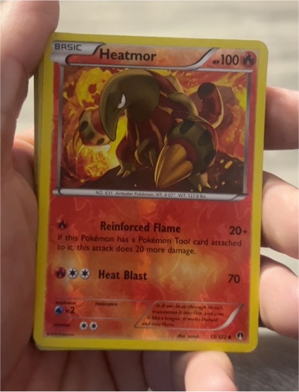 2016 Pokémon TCG XY BREAKpoint #15 Heatmor — front