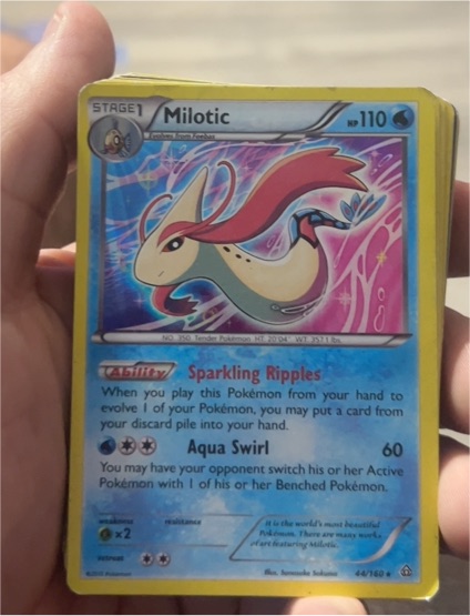 2015 Pokémon XY Primal Clash #44 Milotic — front