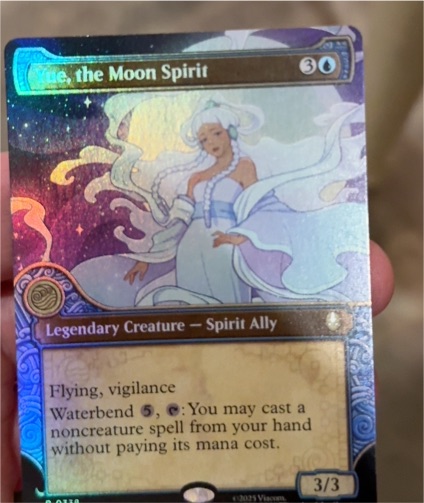 2025 MTG Avatar: The Last Airbender #338 Yue, the Moon Spirit — front