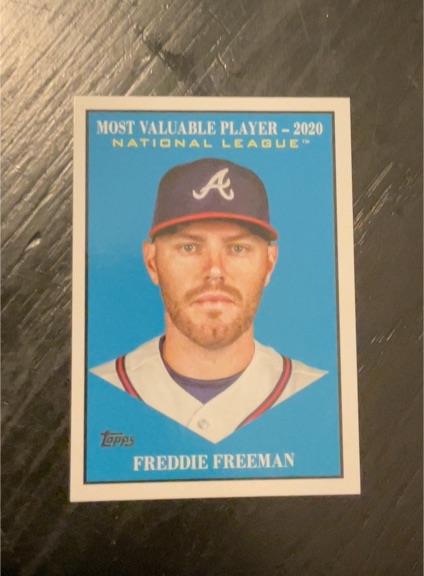 2025 Topps Update #MV-7 Freddie Freeman — front